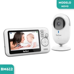 Babá Eletrônica TakTark BM612 Visão Noturna Zoom 3x Tela 4,3
