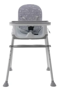 Cadeira De Alimentação Bebê Portátil Zest Maxi Baby Cinza 21467 3 Em 1 Zest