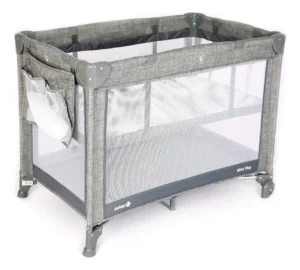 Safety 1st, Berço Mini Play, Grey Denim Cinza